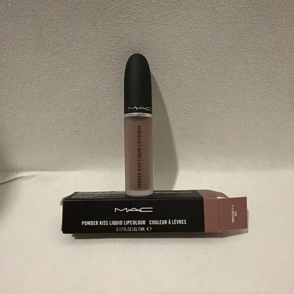 MAC Powder Kiss Liquid Lipcolour - “It’s Personal” Discontinued NIB AUTHENTIC
